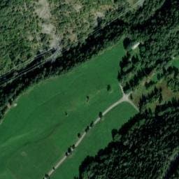 Vue satellite de Aire de repos à Montvalezan à Montvalezan