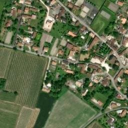 Vue satellite de Aire de camping-car à Genté à Genté