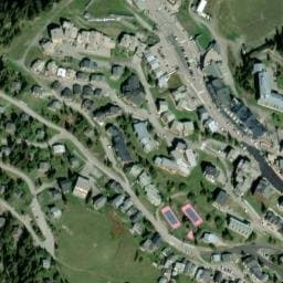 Vue satellite de Bivouac à Montvalezan à Montvalezan