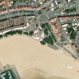 Vue satellite de Parking boulevard de la République à Royan