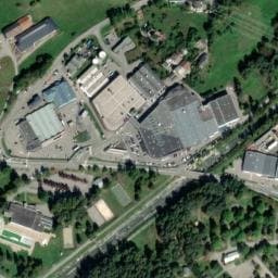 Vue satellite de Aire de camping-car à Landry (2) à Landry