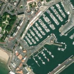 Vue satellite de Parking place Schuman à Royan