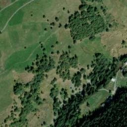 Vue satellite de Fontaine du Vaz à Montvalezan