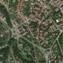 Vue satellite de Camping municipal de la Trillonnière à Saint-Laurent-d'Agny