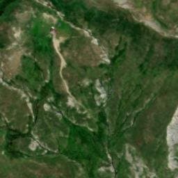 Vue satellite de Cabane de l'alpage de la pointe du Riondet à Cevins