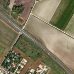 Vue satellite de Camping Bleu Mer à Semussac