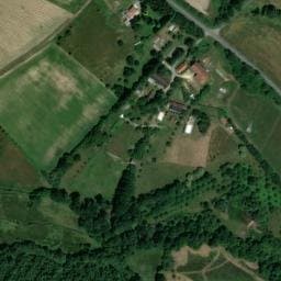 Vue satellite de La Jaurie - camping Accueil-Paysan à Bussière-Galant