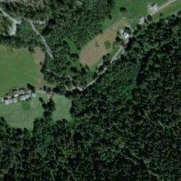 Vue satellite de Fontaine du Plan du Pré à Sainte-Foy-Tarentaise