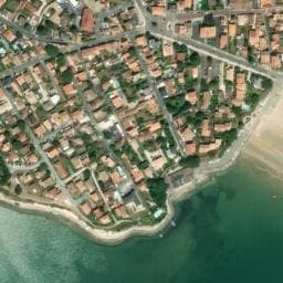 Vue satellite de Parking boulevard Frénal à Saint-Georges-de-Didonne