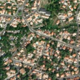 Vue satellite de Camping Le Blayais - Alicat à Semussac