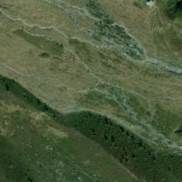 Vue satellite de Refuge de l'Archeboc à Sainte-Foy-Tarentaise