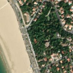 Vue satellite de Parking boulevard de la Côte de Beauté à Saint-Georges-de-Didonne