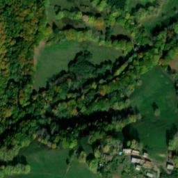 Vue satellite de Fontaine Est de l'Usclade à Murat-le-Quaire
