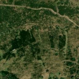 Vue satellite de Buron de la montagne de Pouly à Murol