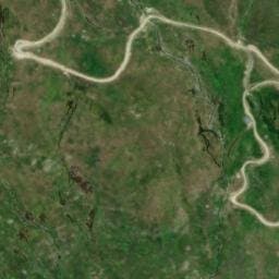 Vue satellite de La Perrière (Feissons) à Cevins