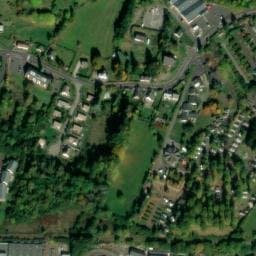 Vue satellite de Les Clarines à Laqueuille