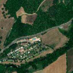 Vue satellite de Camping Paradis Val de Coise à Saint-Médard-en-Forez
