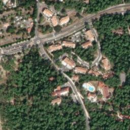 Vue satellite de GCU Saint-Geoges-de-Didonne à Semussac