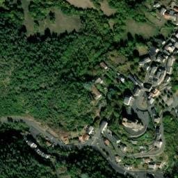 Vue satellite de Fontaine de Saint Nectaire à Saint-Nectaire