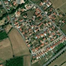 Vue satellite de Camping Municipal Le Surizet à Montbrison