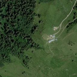 Vue satellite de Chalet-refuge de la Thuile à Bonvillard