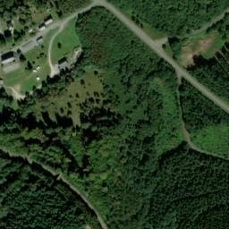Vue satellite de Aire de camping-car à Bugeat à Bugeat