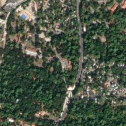 Vue satellite de Camping du Bois Soleil à Semussac