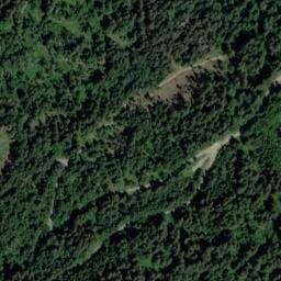Vue satellite de Abri forestier de Champeney à Bonvillard