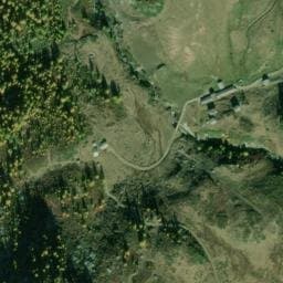 Vue satellite de Fontaine de l'Alpe Monte Forclaz à Sainte-Foy-Tarentaise