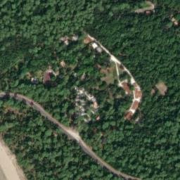 Vue satellite de Le Pin Franc à Semussac
