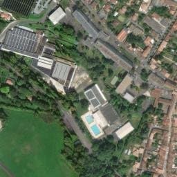 Vue satellite de Le Paradis à Pons