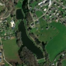 Vue satellite de Aire de camping-car à Peyrissac à Peyrissac