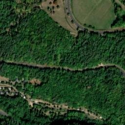 Vue satellite de Camping Le Domaine Du Marais - Auvergne à Saint-Victor-la-Rivière