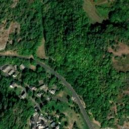 Vue satellite de La Plantade - aire naturelle à Saint-Victor-la-Rivière