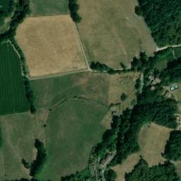 Vue satellite de Camping La Vallée Verte à La Forie