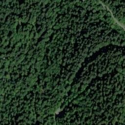Vue satellite de Cabane du Nant Fourchu à Saint-Jean-de-la-Porte