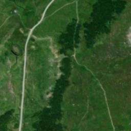 Vue satellite de Cabane de Beauregard à Aime-la-Plagne