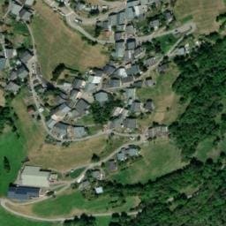 Vue satellite de Fontaine de Valezan (parking) à La Plagne Tarentaise