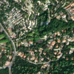 Vue satellite de Camping à Semussac à Semussac