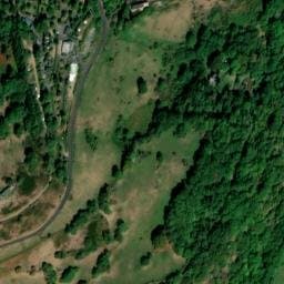 Vue satellite de Camping de Serrette à Saint-Victor-la-Rivière