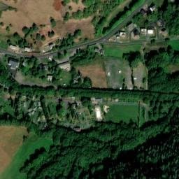 Vue satellite de Les Bombes à Saint-Victor-la-Rivière