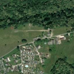 Vue satellite de Camping des Chavannes à Ayn