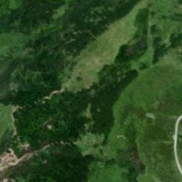 Vue satellite de La Cave à Aime-la-Plagne