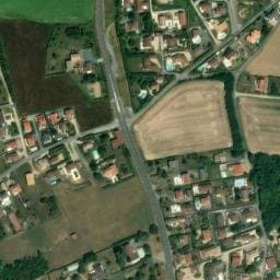 Vue satellite de Aire de repos à Villette-de-Vienne à Villette-de-Vienne