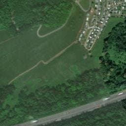 Vue satellite de Camping le Grand Verney à Ayn