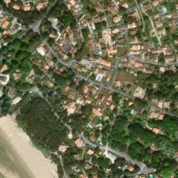 Vue satellite de Les Sables (2) à Arces