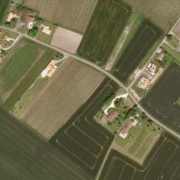 Vue satellite de Camping La Ferme de Chez Filleux à Arces