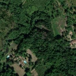Vue satellite de Manzac Ferme à Savignac-de-Nontron