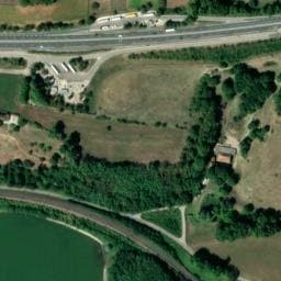 Vue satellite de Aire des Sitelles à Saint-Clair-de-la-Tour