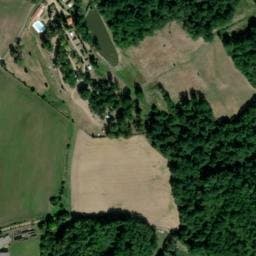 Vue satellite de Camping La Ripole à Champs-Romain